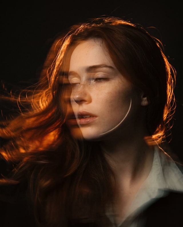 A warm-light portrait created with Muse